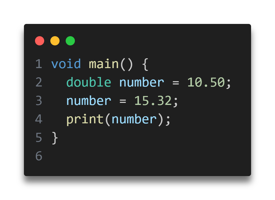 Dart Variables And Data Types