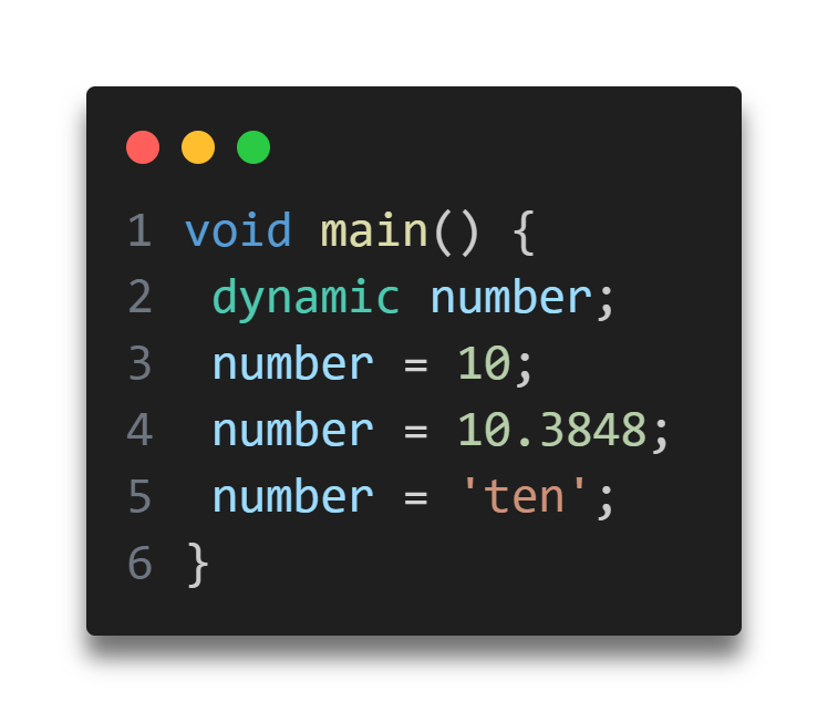 Dart Variables And Data Types